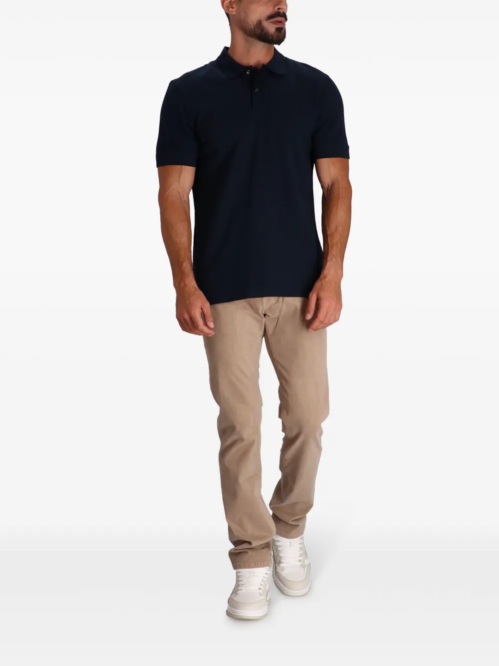 Jacob Cohën Slim-fit broek - Bruin