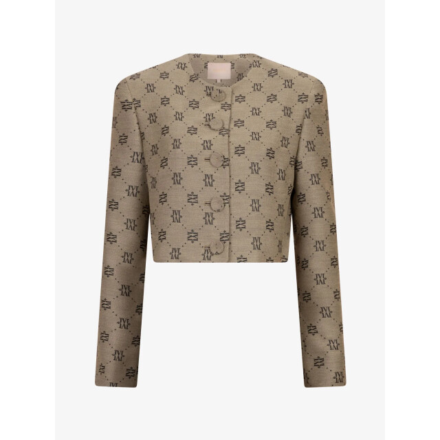 Josh V Dames jacket remi beige zwart