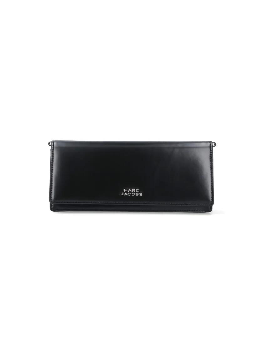 Marc Jacobs Clutches - Rectangular Black Bag With Finish in zwart