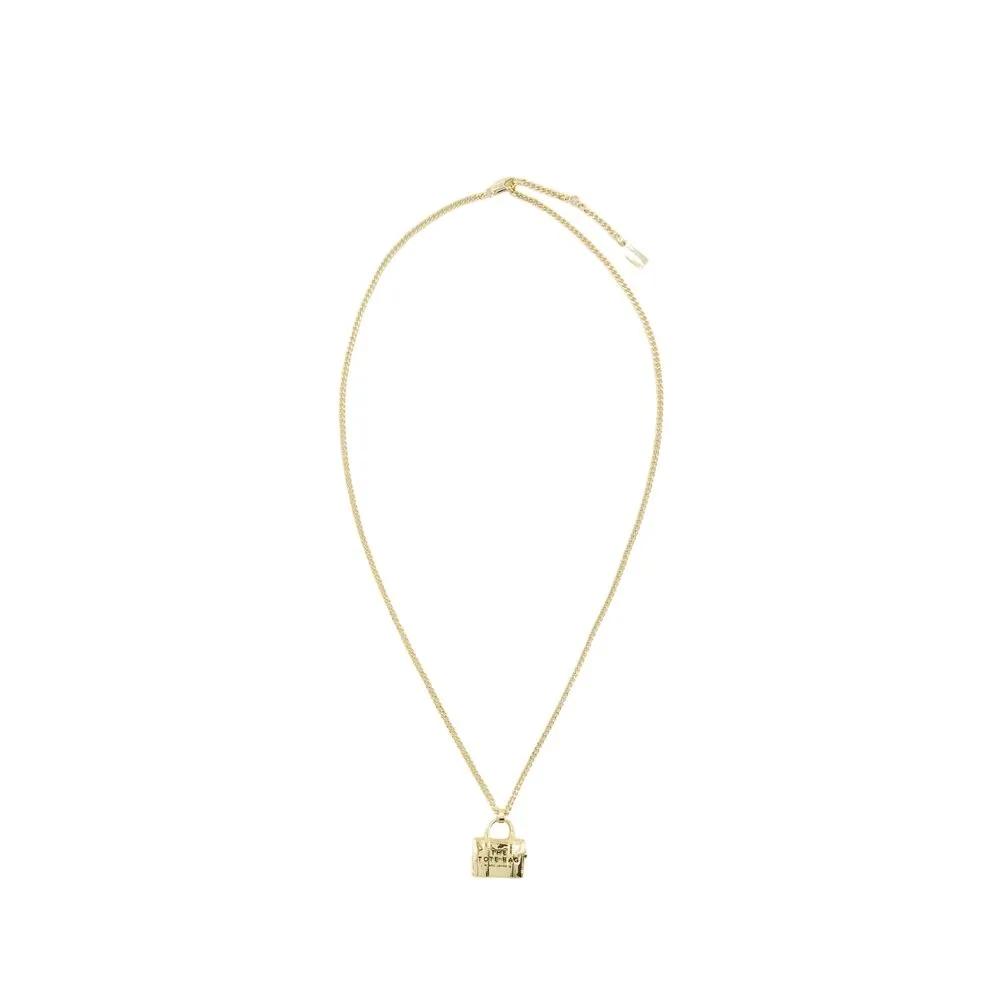 Marc Jacobs Kettingen - The Tote Bag Necklace - Metal - Gold in gold