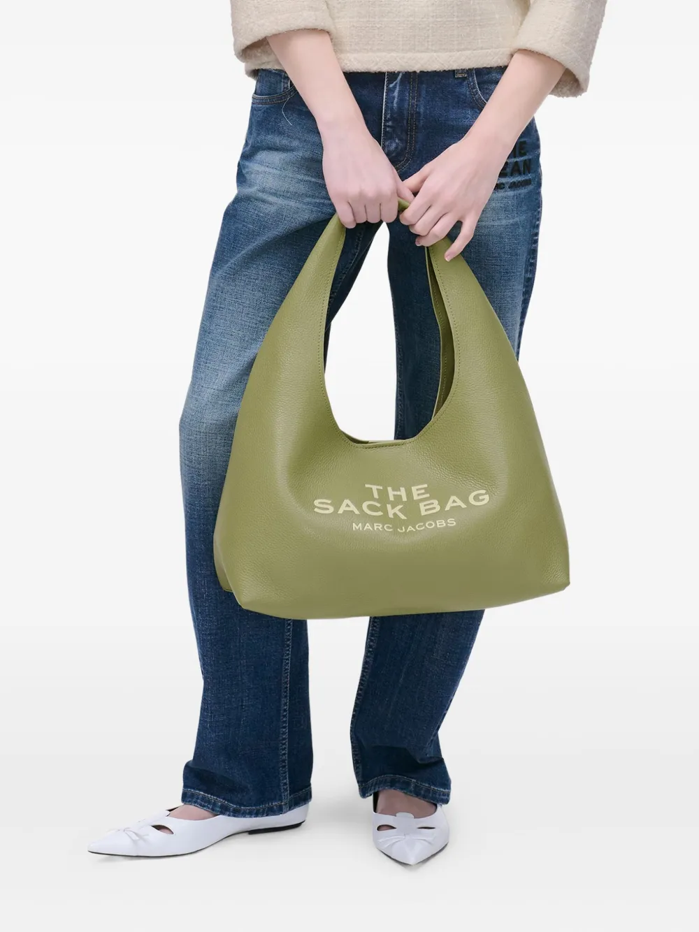 Marc Jacobs Leren tas - Groen