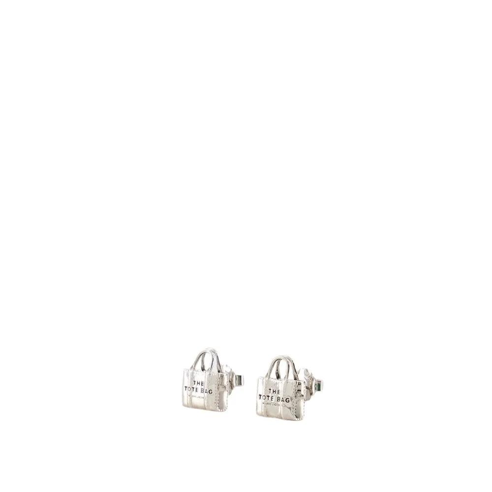Marc Jacobs Oorbellen - Tote Bag Earrings - Metal - Silver in silver
