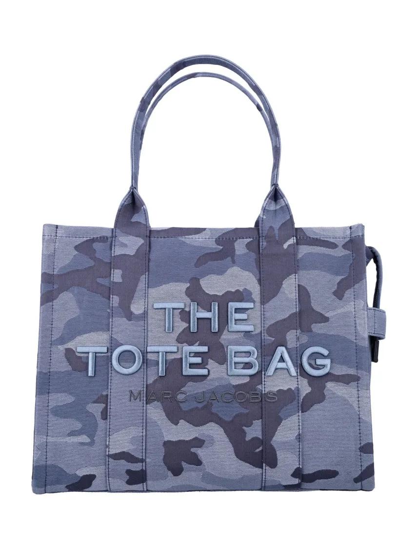 Marc Jacobs Shoppers & Totes - The Camo Jacquard Large Tote Bag in blauw