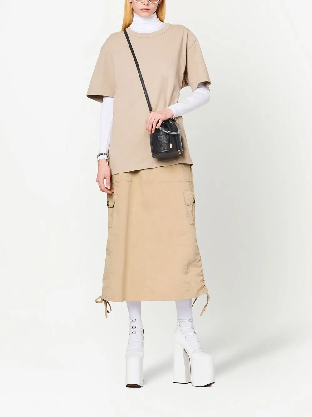 Marc Jacobs The Bucket kleine bucket-tas - Zwart