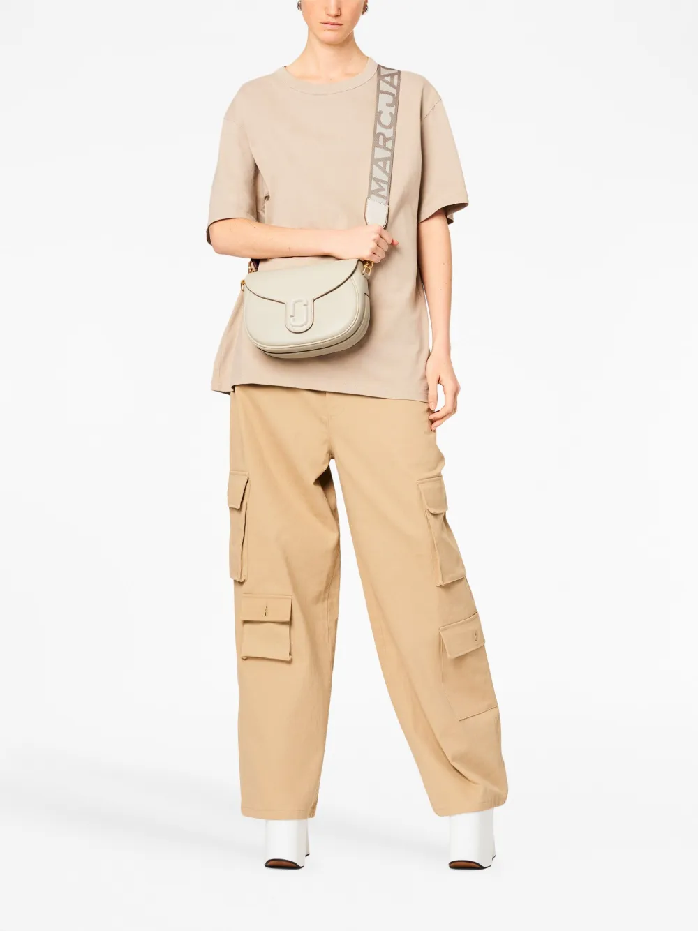 Marc Jacobs The Saddle tas - Beige