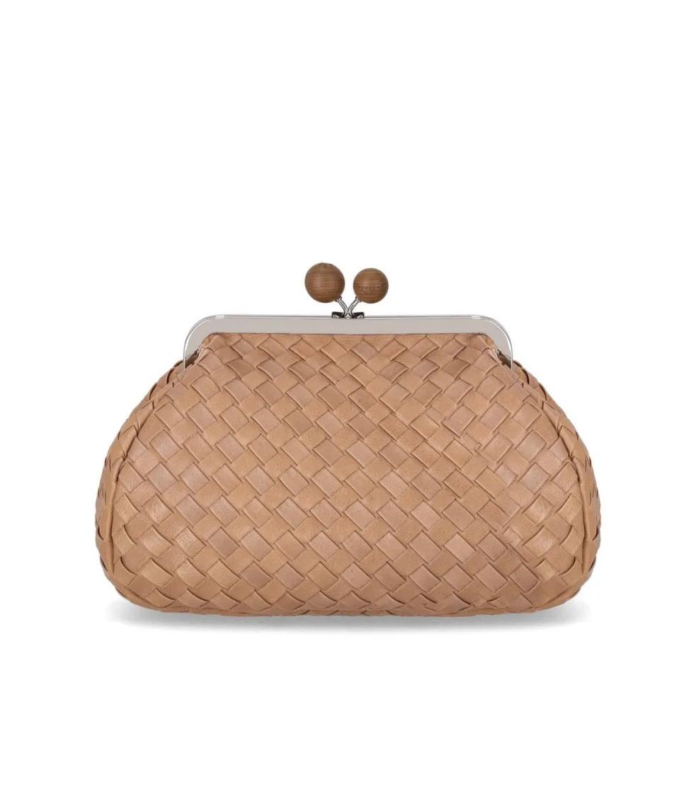 Max Mara Clutches - Pasticcino Pancia Medium Orzo Clutch in beige