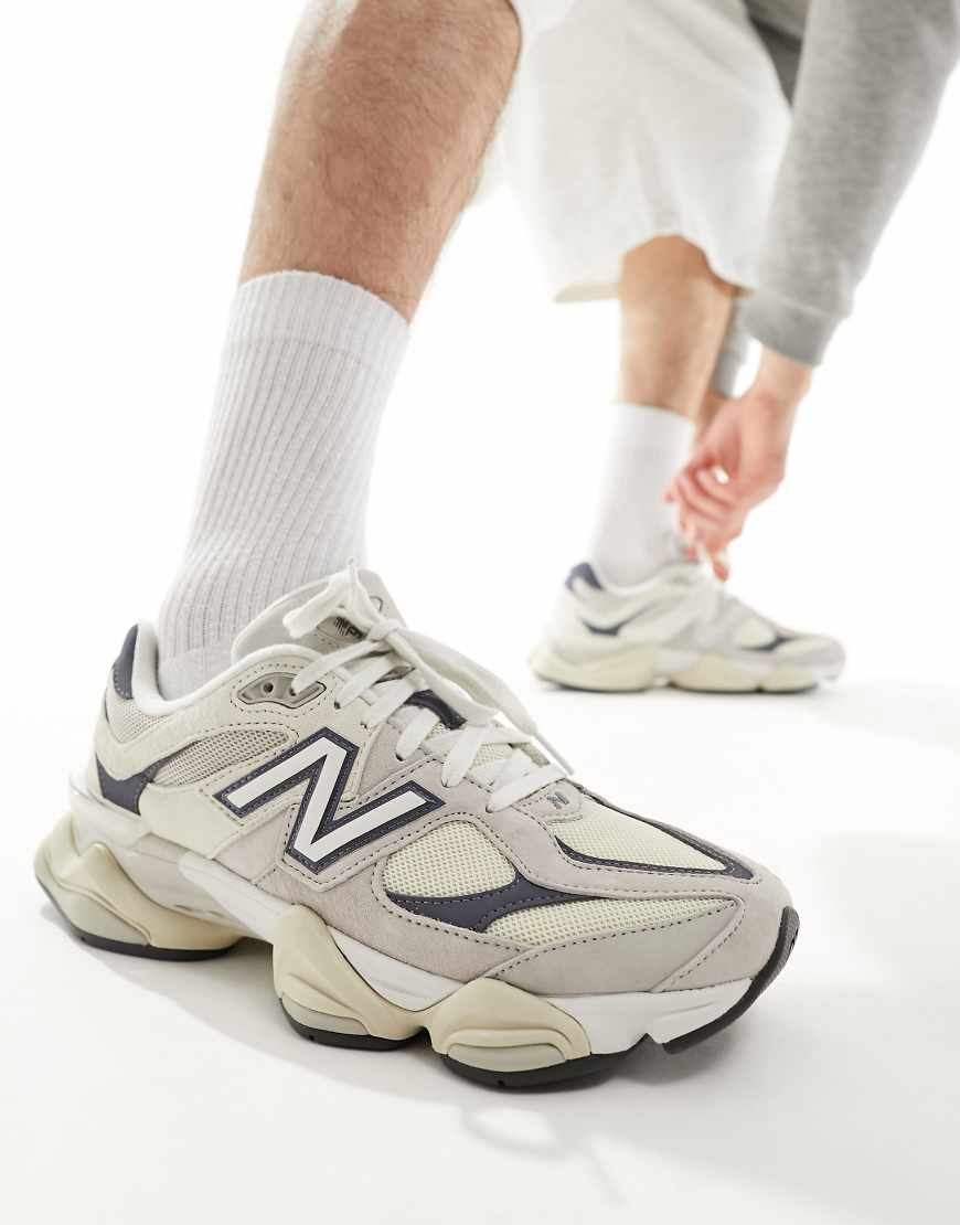 New Balance - 9060 - Sneaker in Grau und Marine