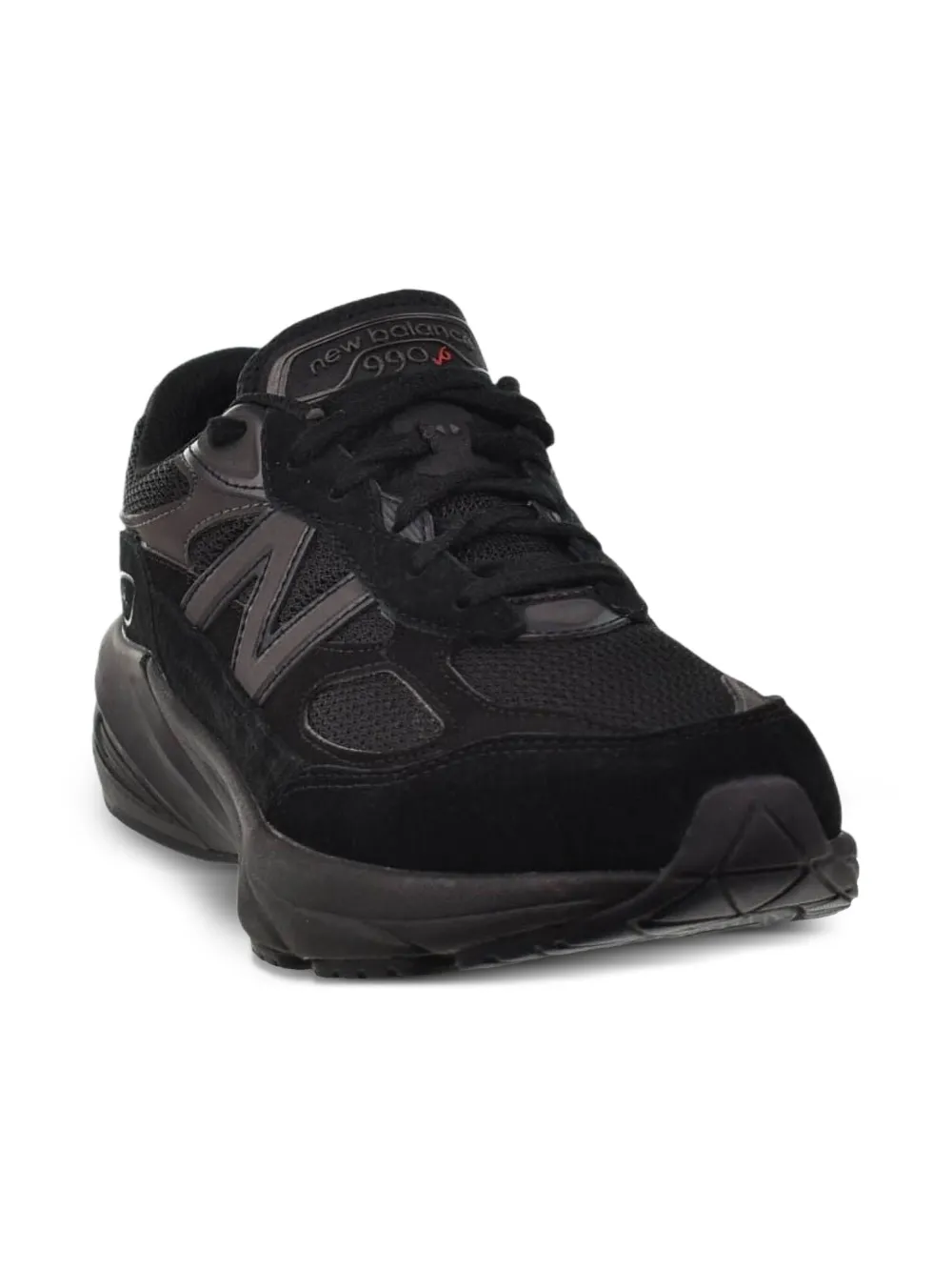 New Balance Kids 990v6 "Triple Black" sneakers - Zwart