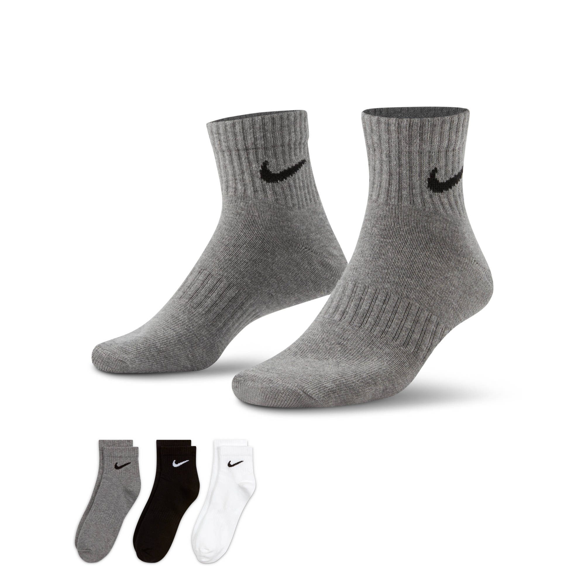 Nike Functionele sokken U NK ED LTWT ANKLE 3P 132