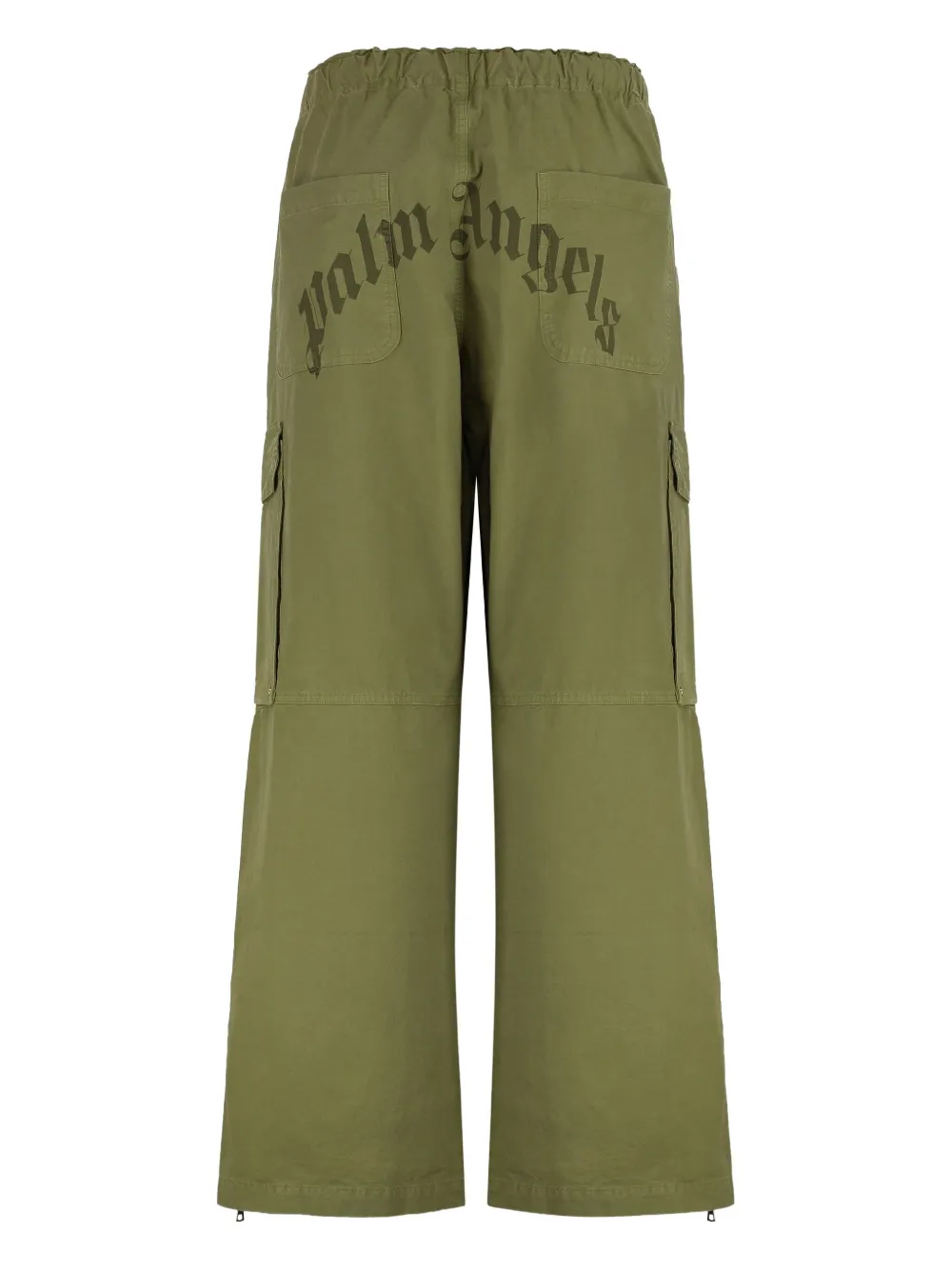 Palm Angels Cargo broek met trekkoord - Groen