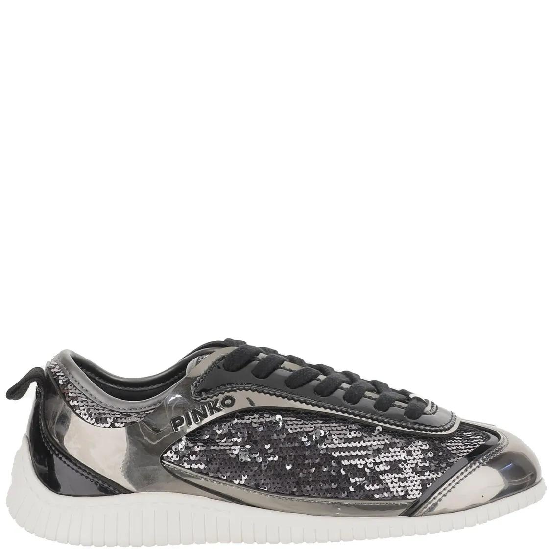Pinko Low-Top Sneakers - Reby 10 Sneakres in zilver