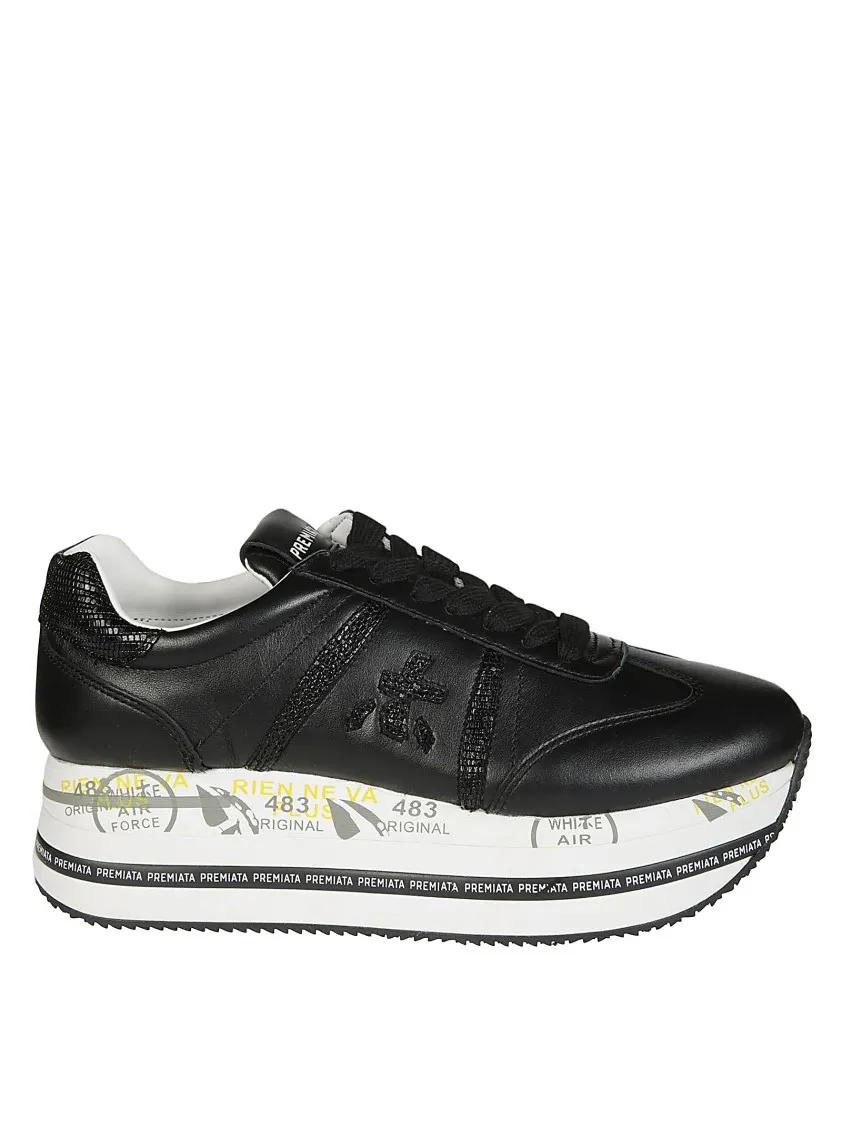 Premiata Low-Top Sneakers - Platform Sneakers in wit
