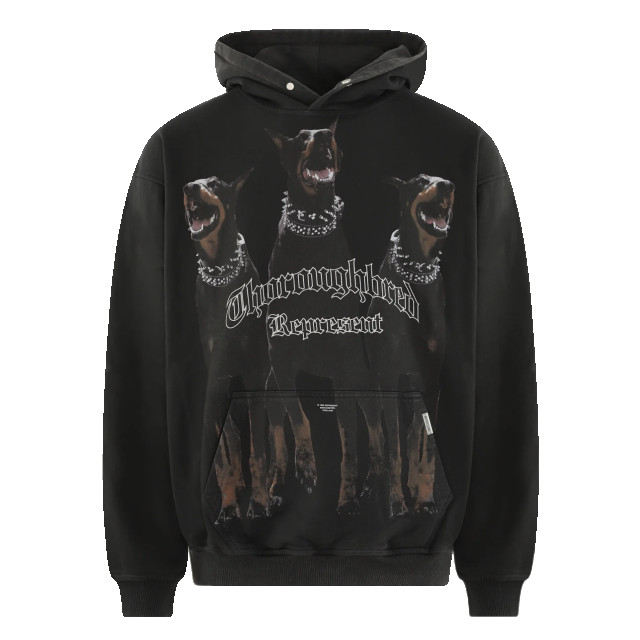 Represent Heren thoroughbred hoodie black