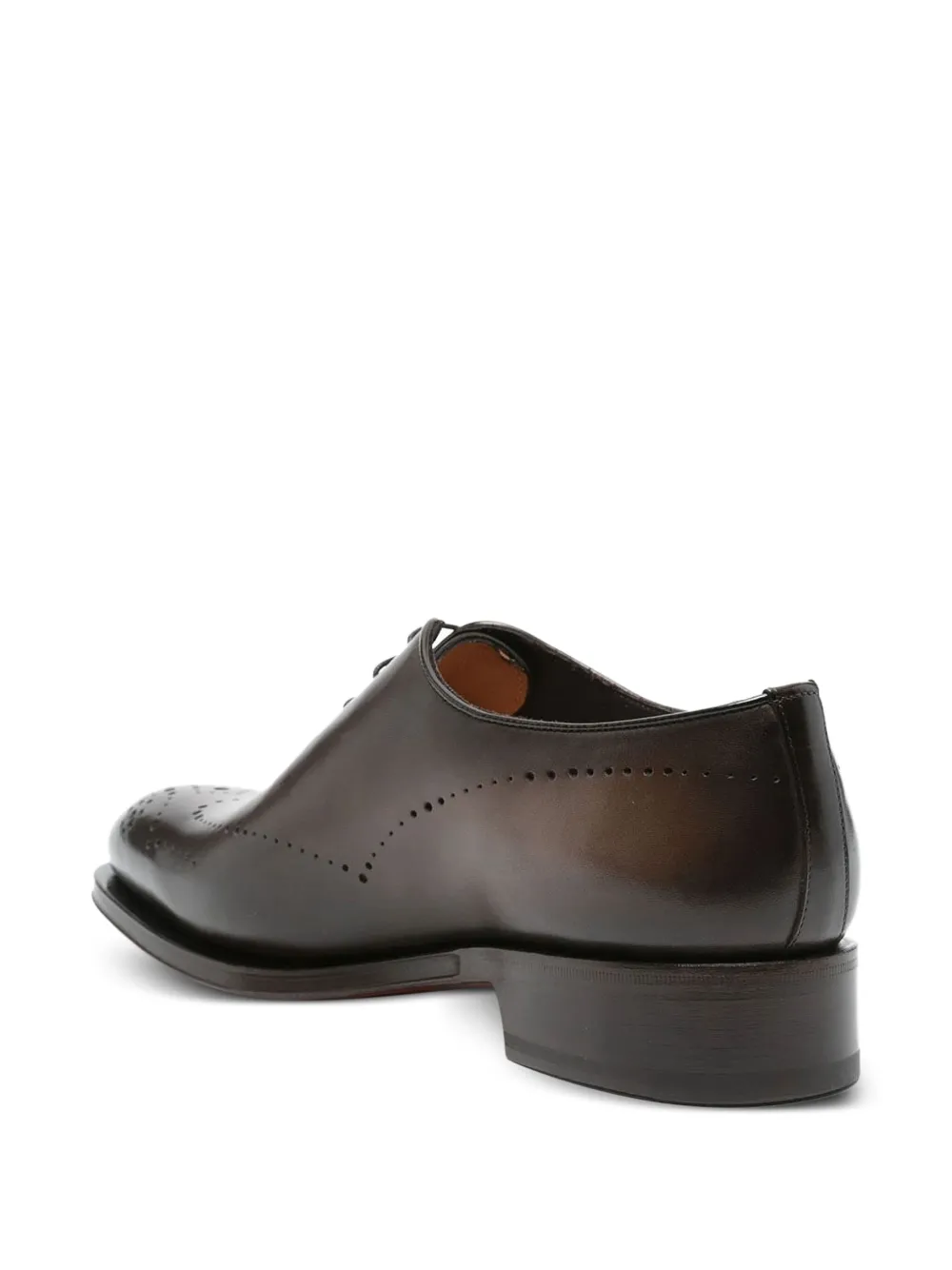 Santoni Carter Oxford schoenen met brogue-detail - Bruin