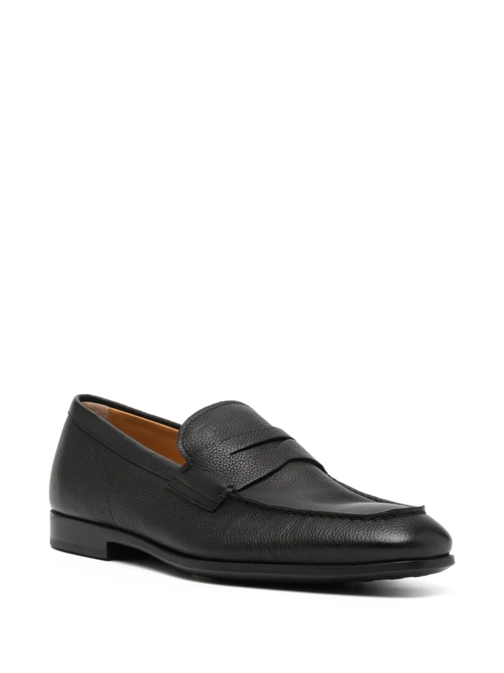 Santoni Penny loafers - Zwart