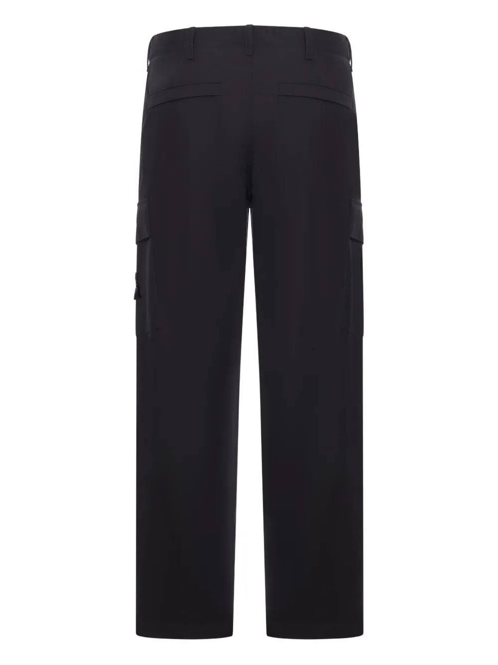 Stone Island Broek met cargo zak - Zwart