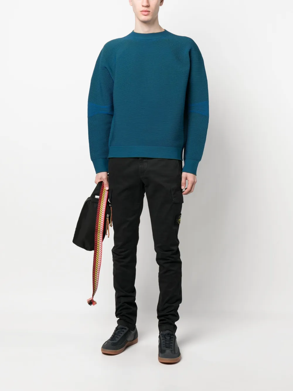 Stone Island Broek met toelopende pijpen - V0129