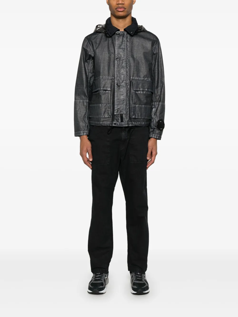 Stone Island Katoenen broek - Blauw