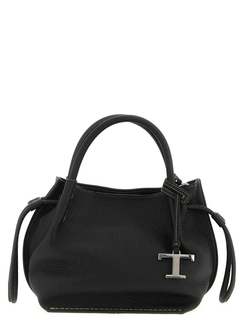 Tod's Bucket bags - 'Buz' Small Bucket Bag in zwart