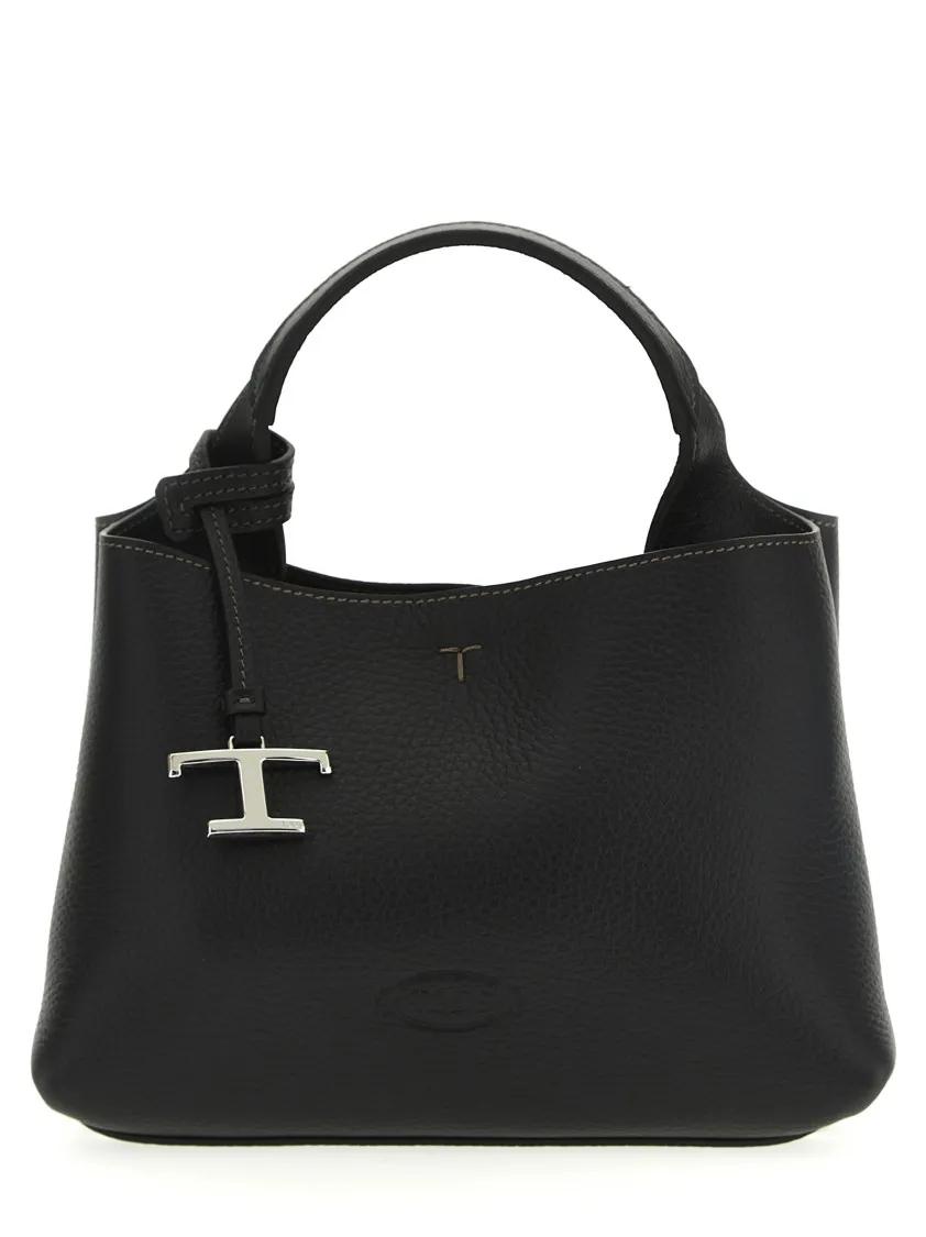 Tod's Shoppers & Totes - Micro Leather Handbag in zwart