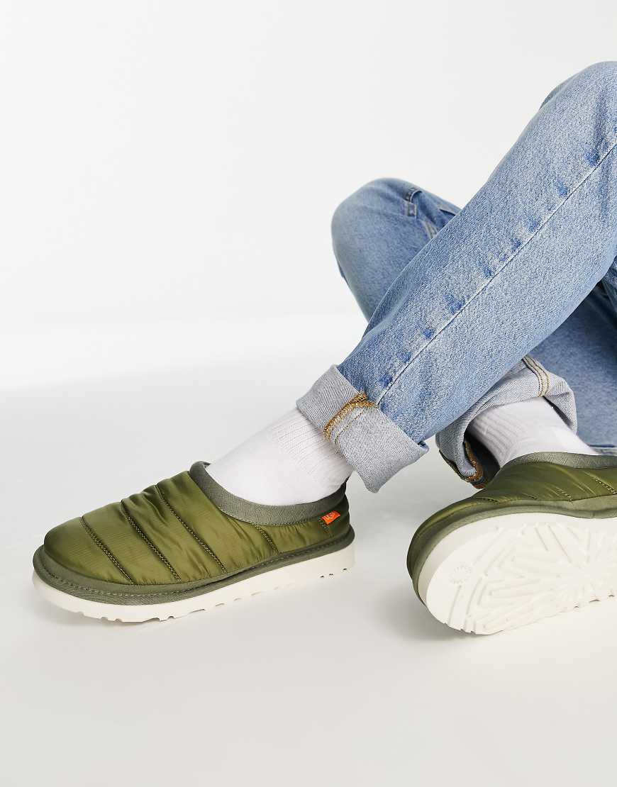 UGG - Tasman LTA - Gesteppte Mules in Khaki-Grün