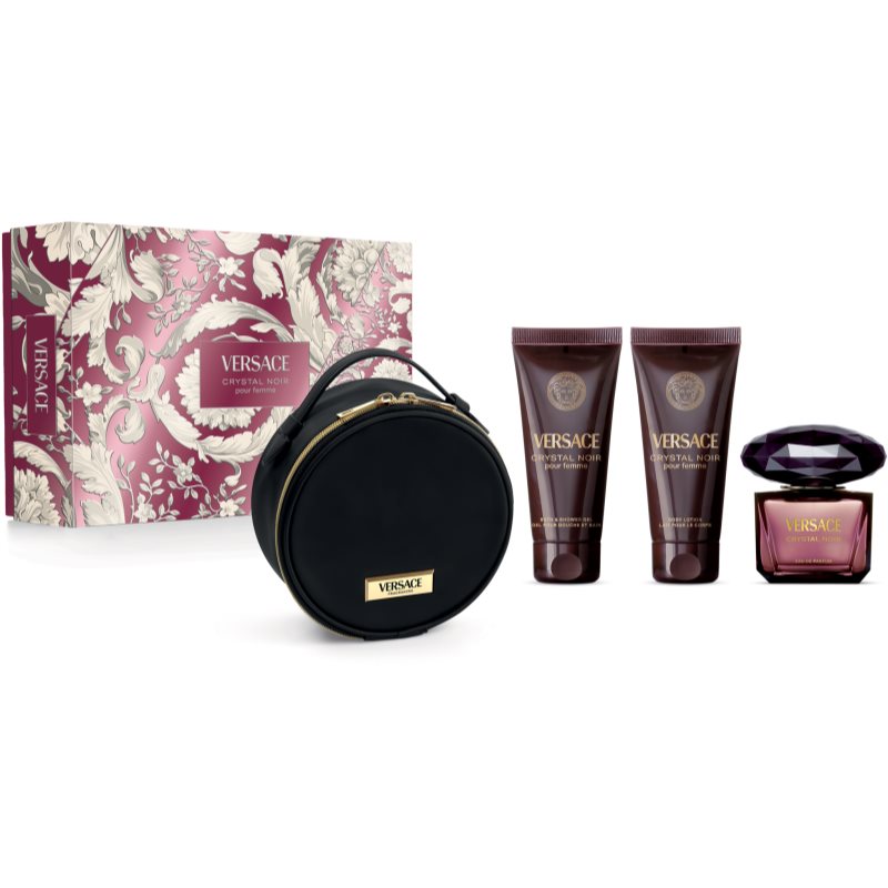 Versace Crystal Noir Gift Set voor Vrouwen