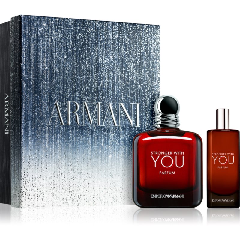 Armani Emporio Stronger With You Parfum Gift Set voor Mannen