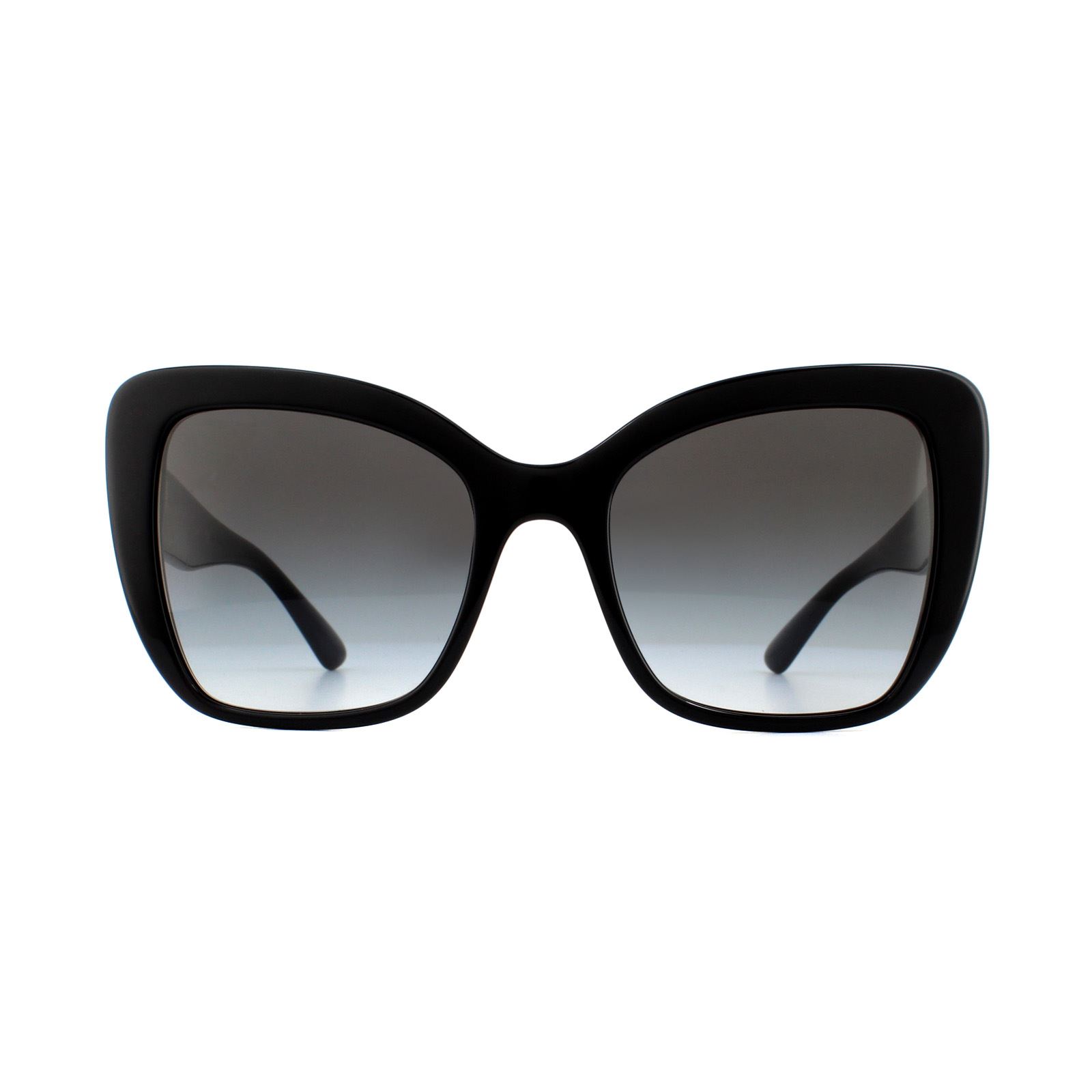 DOLCE & GABBANA Zonnebril DG4348 501/8G Zwart Grijs Verloop
