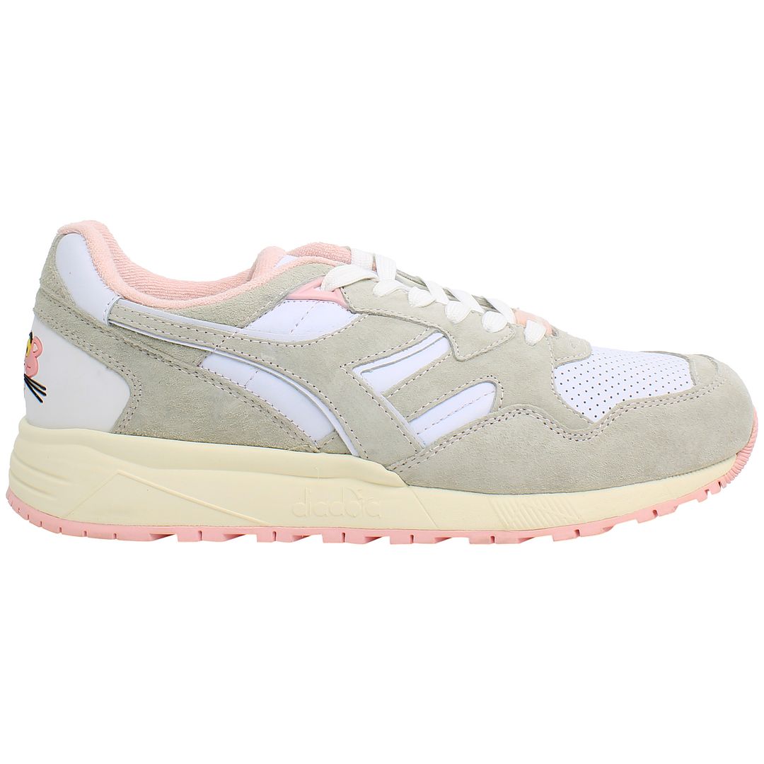 Diadora LC23 N9002 Heren Wit/Roze Sportschoenen