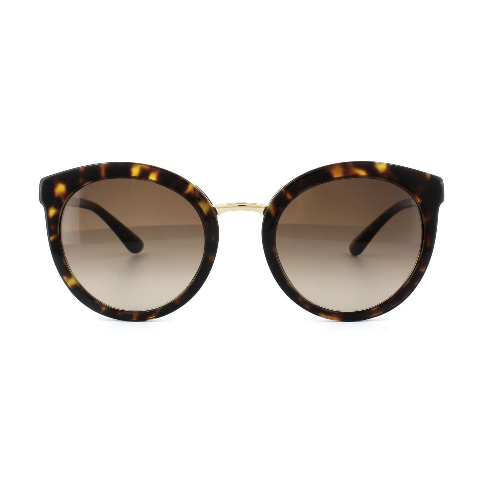 Dolce & Gabbana Zonnebril 4268 502/13 Donker Havana Bruin Verloop