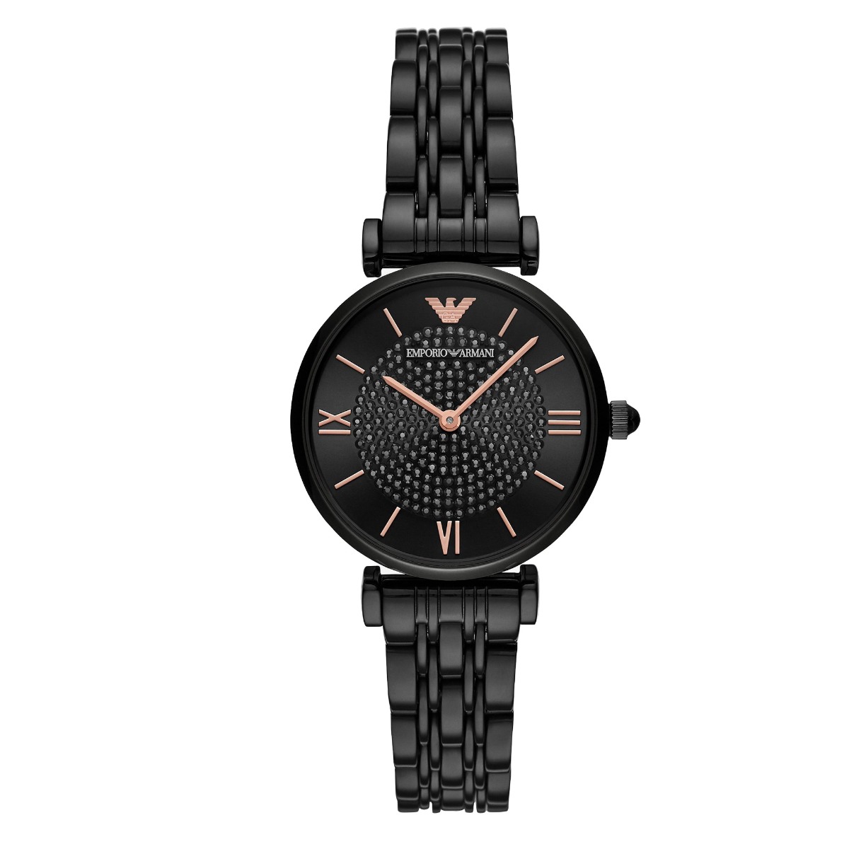 Emporio Armani Horloge AR11245 Zwart