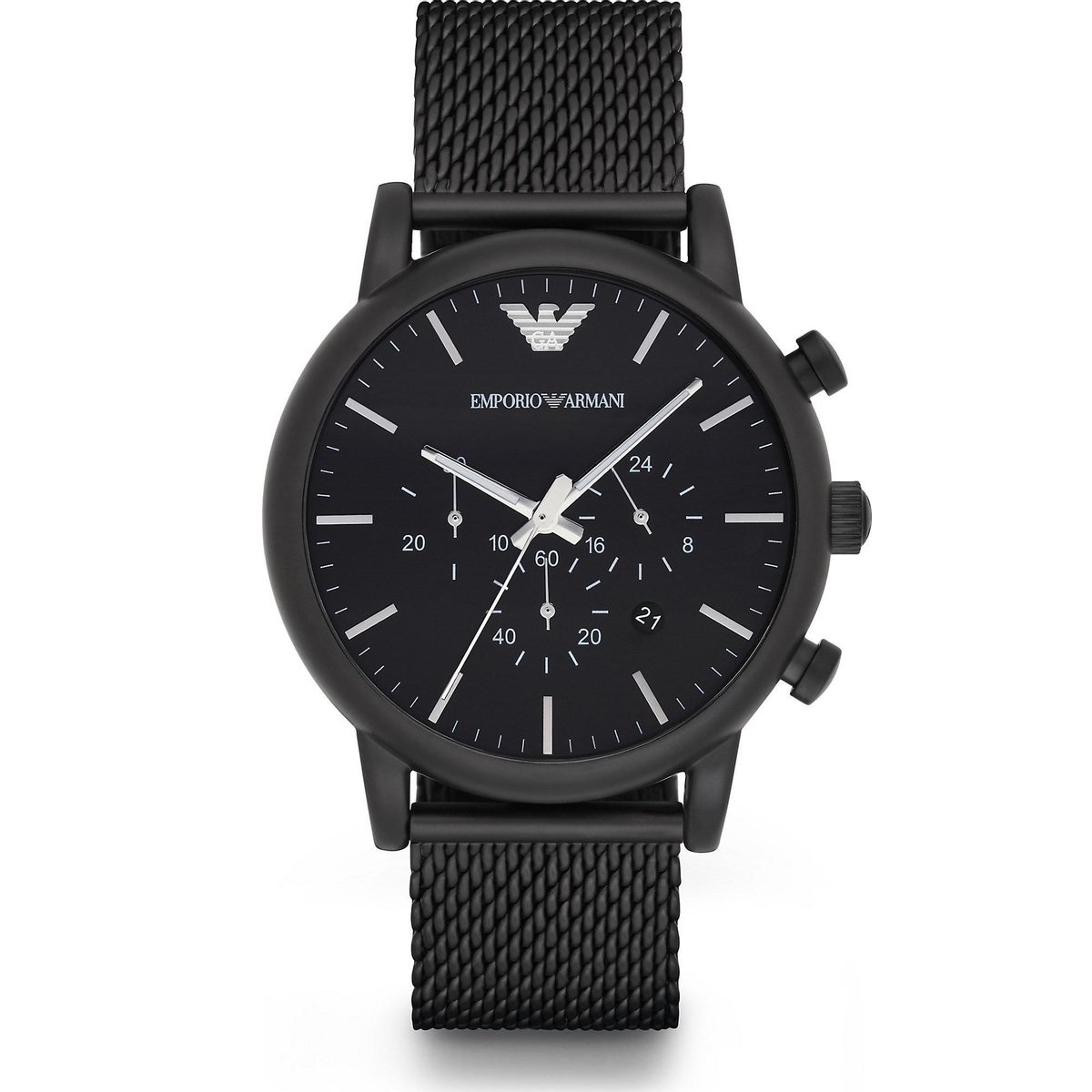 Emporio Armani Horloge AR1968 Zwart