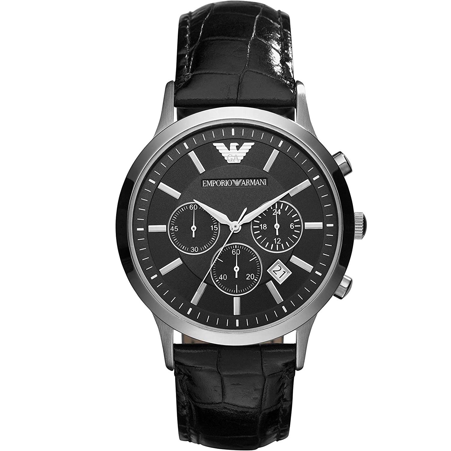 Emporio Armani Horloge AR2447 Zwart