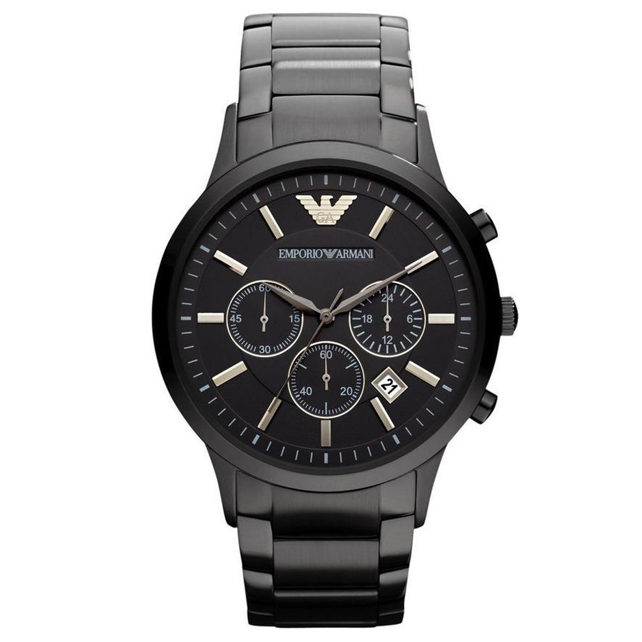 Emporio Armani Horloge AR2453 Zwart