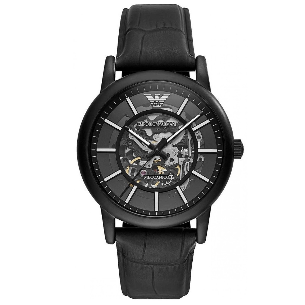 Emporio Armani Horloge AR60008 Zwart