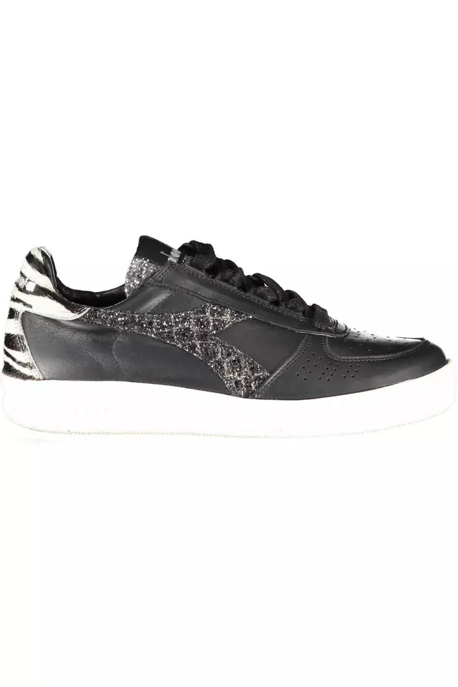 Game L Zebra Glitter Sneakers