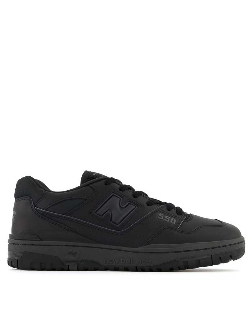 New Balance - 550 - Schwarze Sneaker