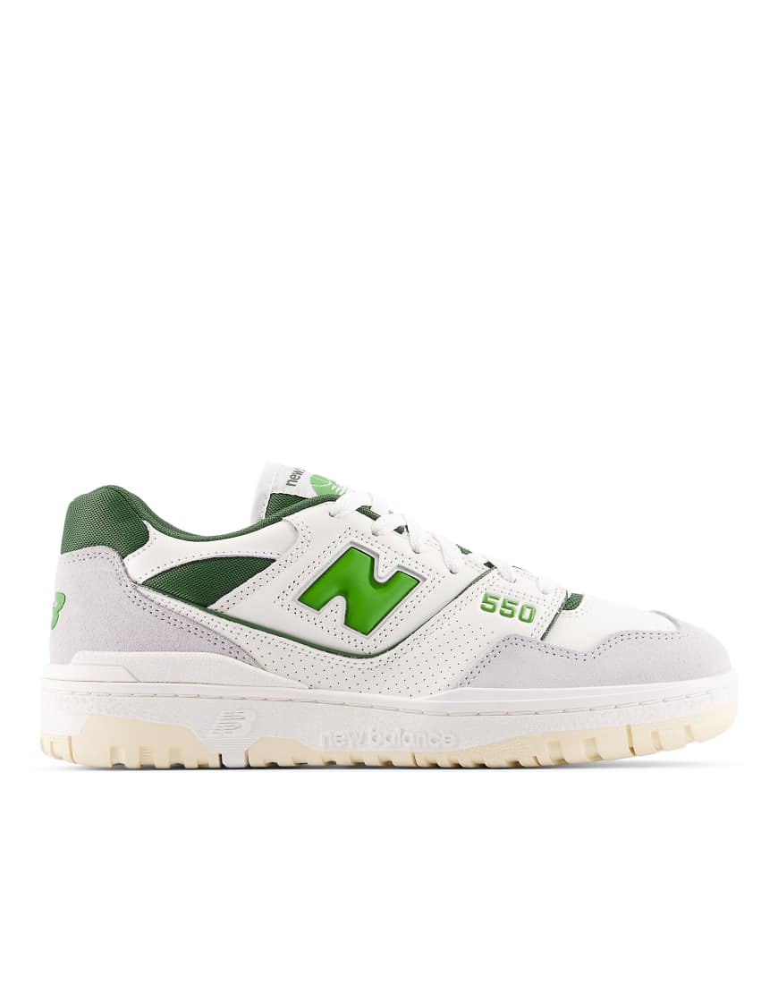 New Balance - 550 - Sneaker in Meersalz-Weiß