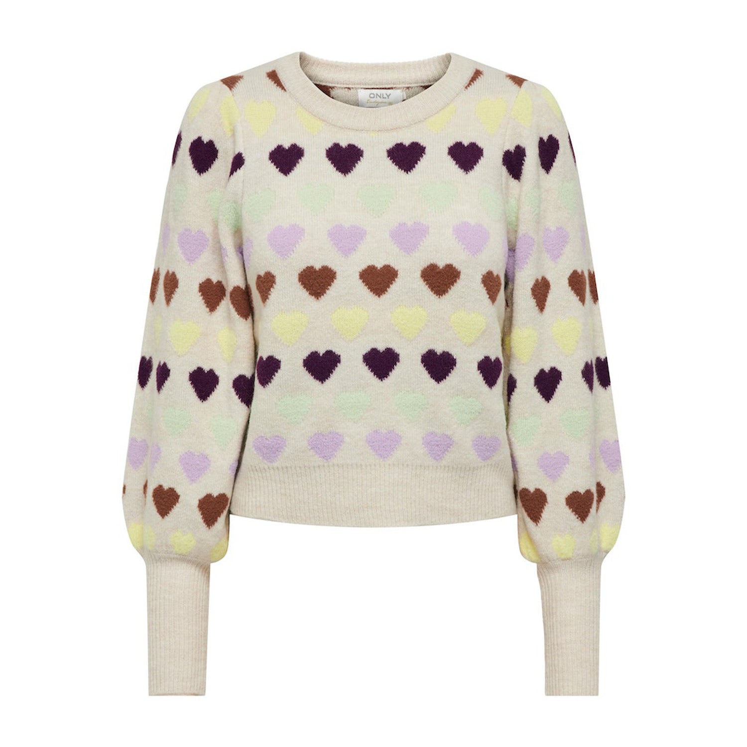 Only Heartbeat Long Sleeve O-neck
