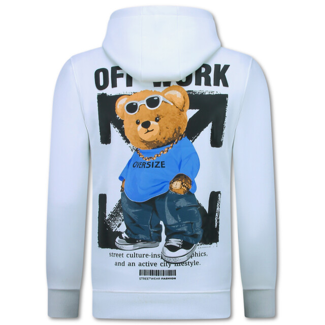 True Rise Oversized hoodie met capuchon off work