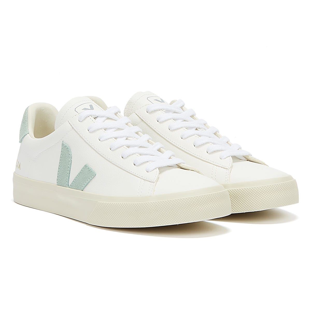 Veja Dames, heren campo sneaker leer /matcha