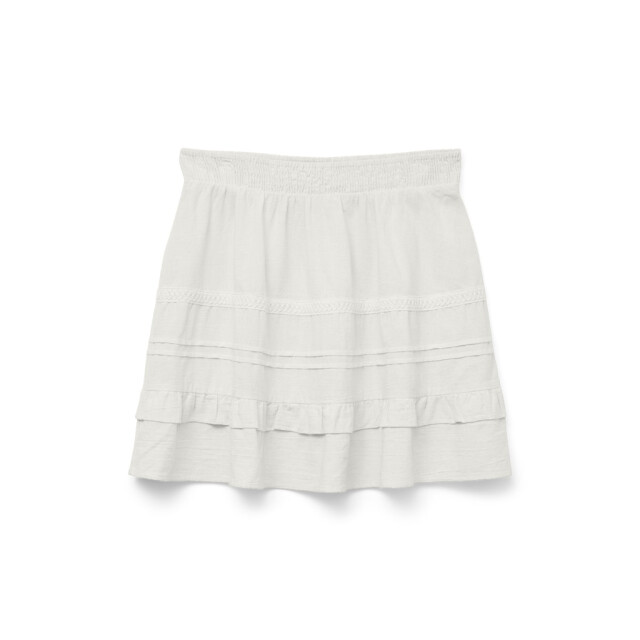 Vero Moda Vmpretty short skirt wvn off-white