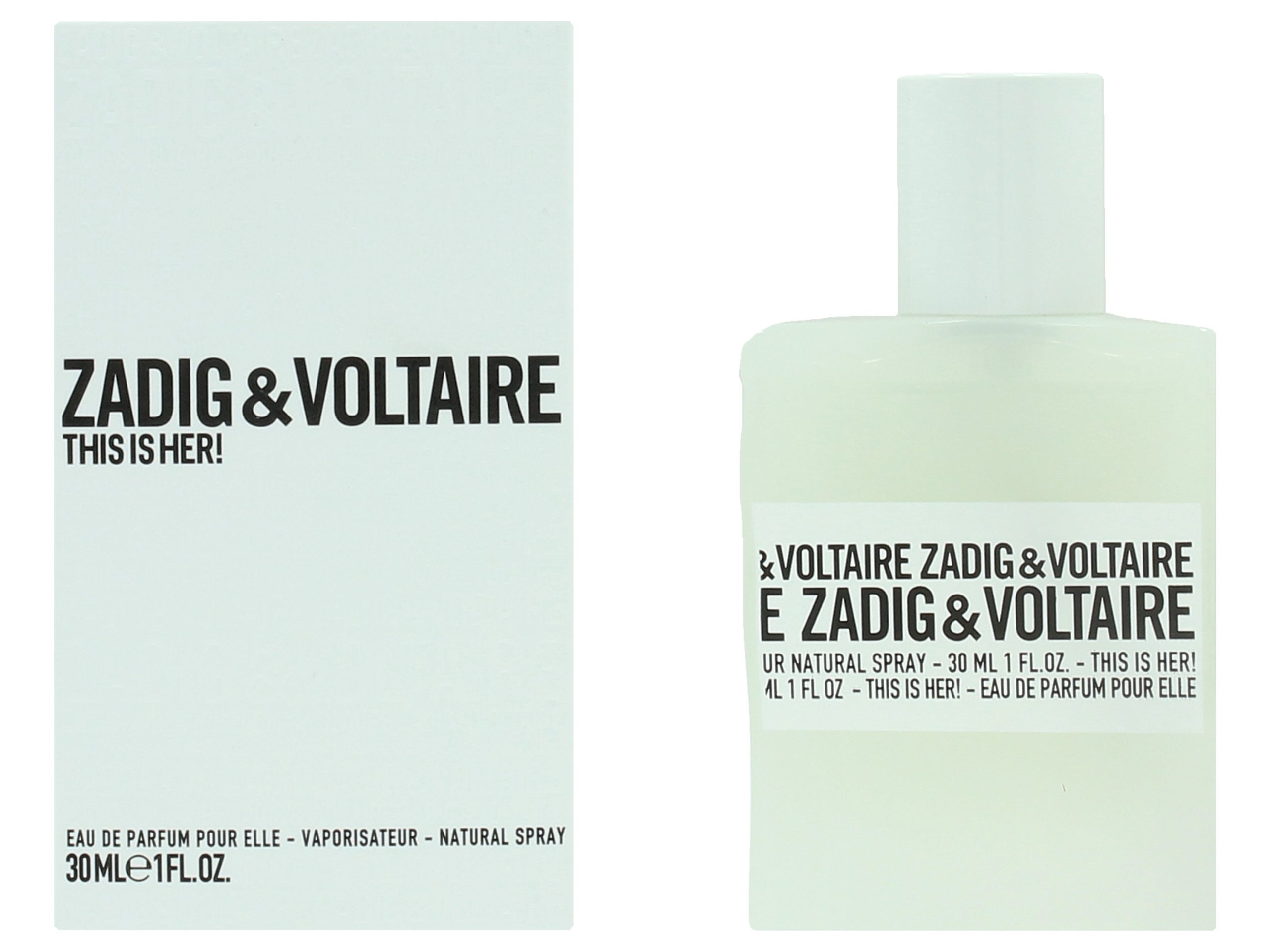 Zadig & Voltaire This Is Her Edp Spray 30ml.