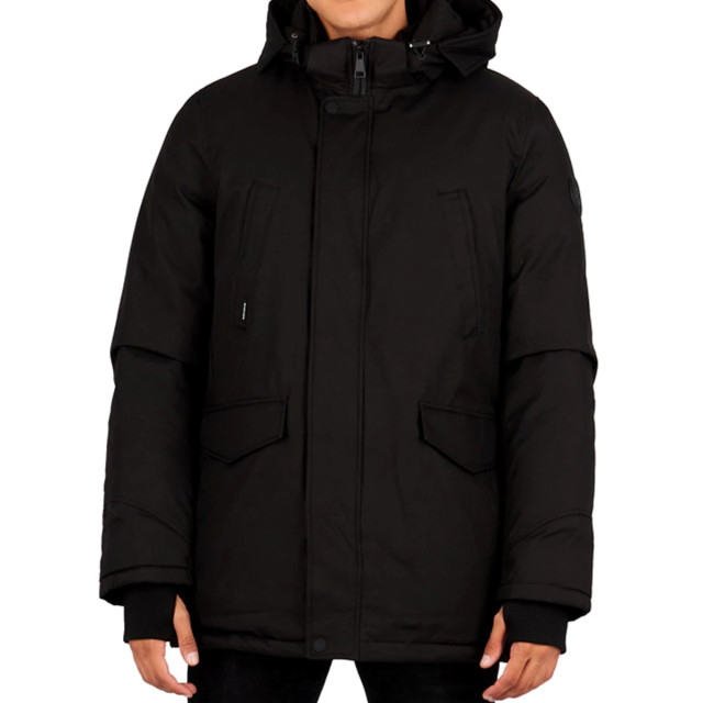 Airforce Slimfit parka herringbone winterjas