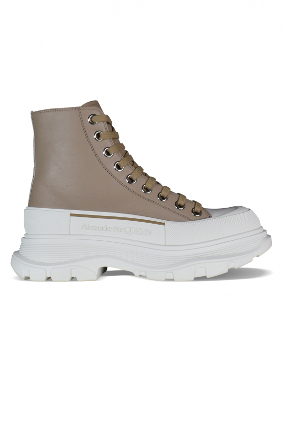 Alexander McQueen Sneakers Tread Slick Beige