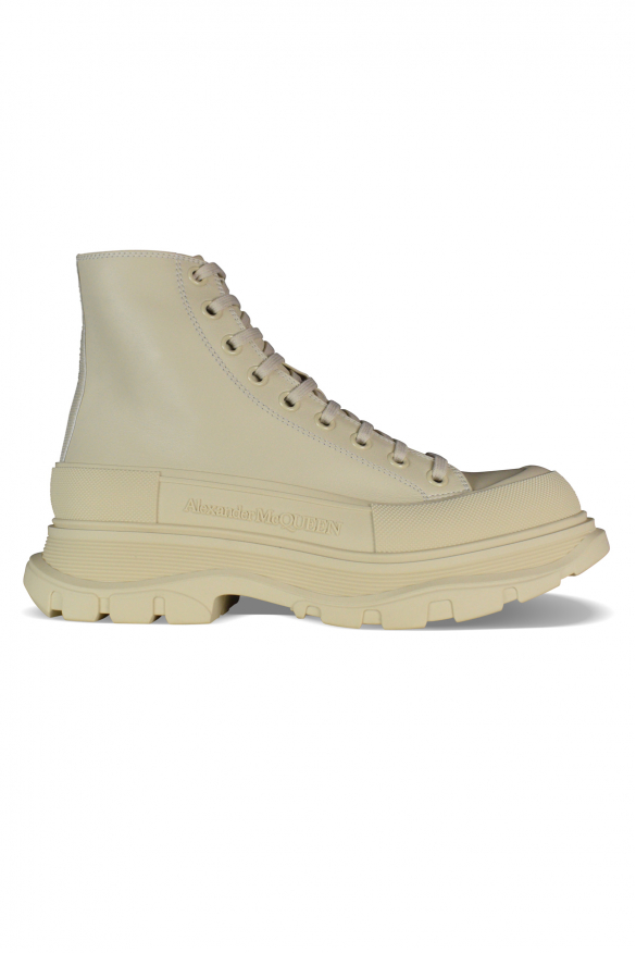 Alexander McQueen Sneakers Tread Slick Beige
