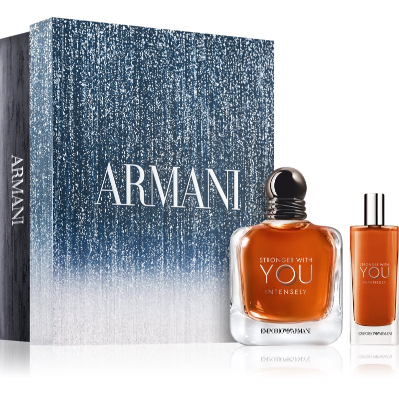 Armani Emporio Stronger With You Intensely Gift Set voor Mannen