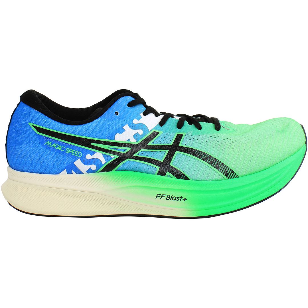 Asics Magic Speed 2 Ekiden Heren Groene Hardloopschoenen