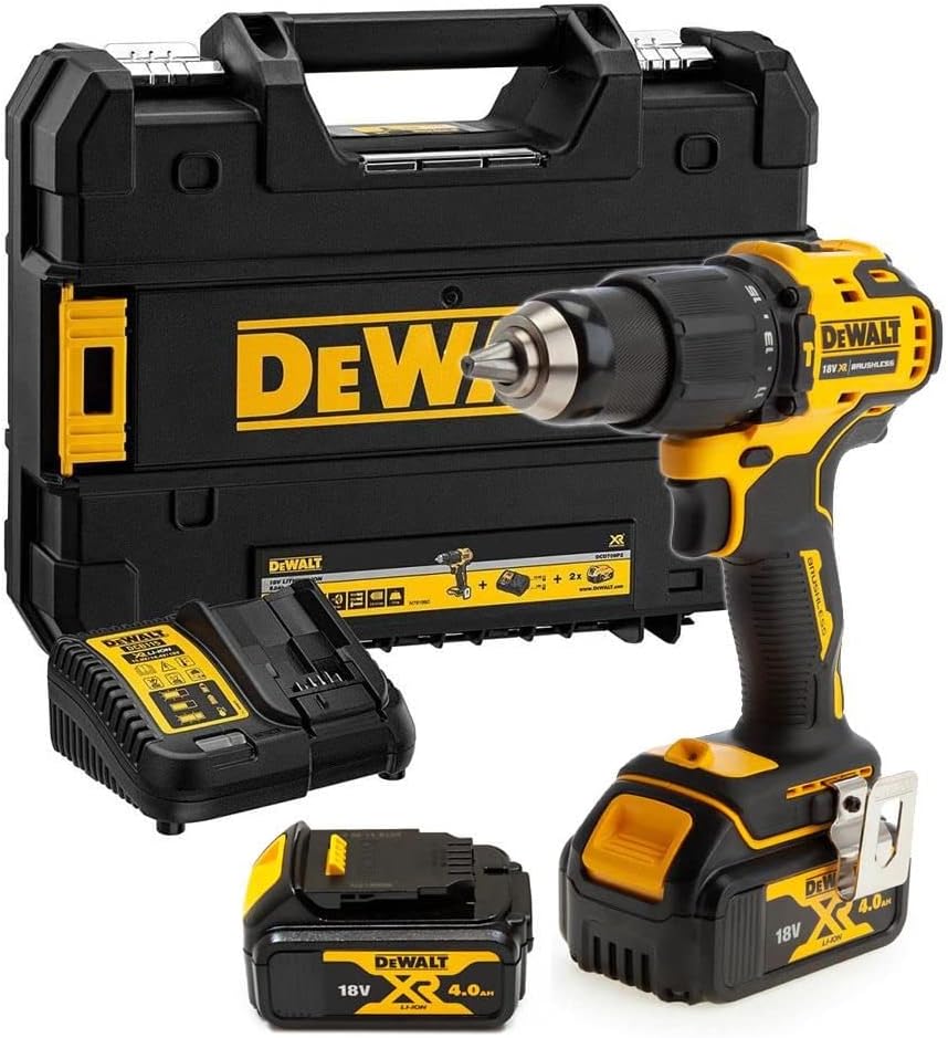 DeWalt DCD709M2T | Compacte accu klopboormachine | 18V | 2 x 4.0 Ah Li-Ion accu's | in TSTAK koffer