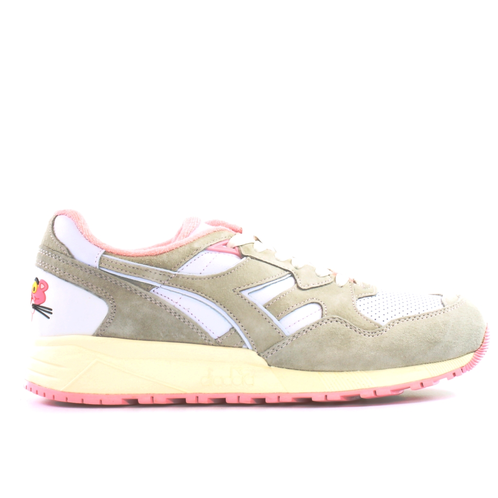 Diadora LC23 N9002 Heren Wit/Roze Sportschoenen